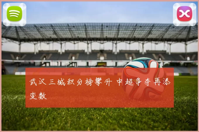 武汉三城积分榜攀升 中超争夺再添变数